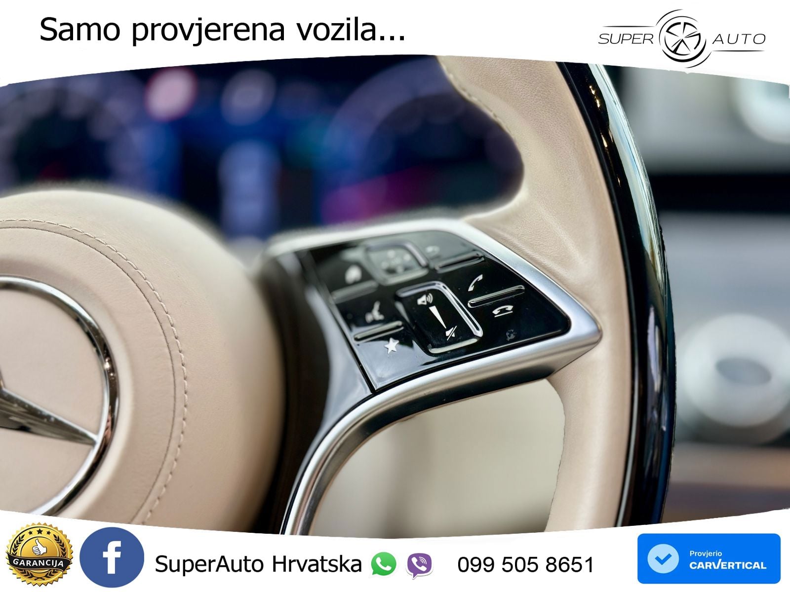 Mercedes S 580 V8 (503 KS) EQ Boost 4MATIC 9G-TRONIC AMG ZRAČNI+ACC+GR SJED+KAM