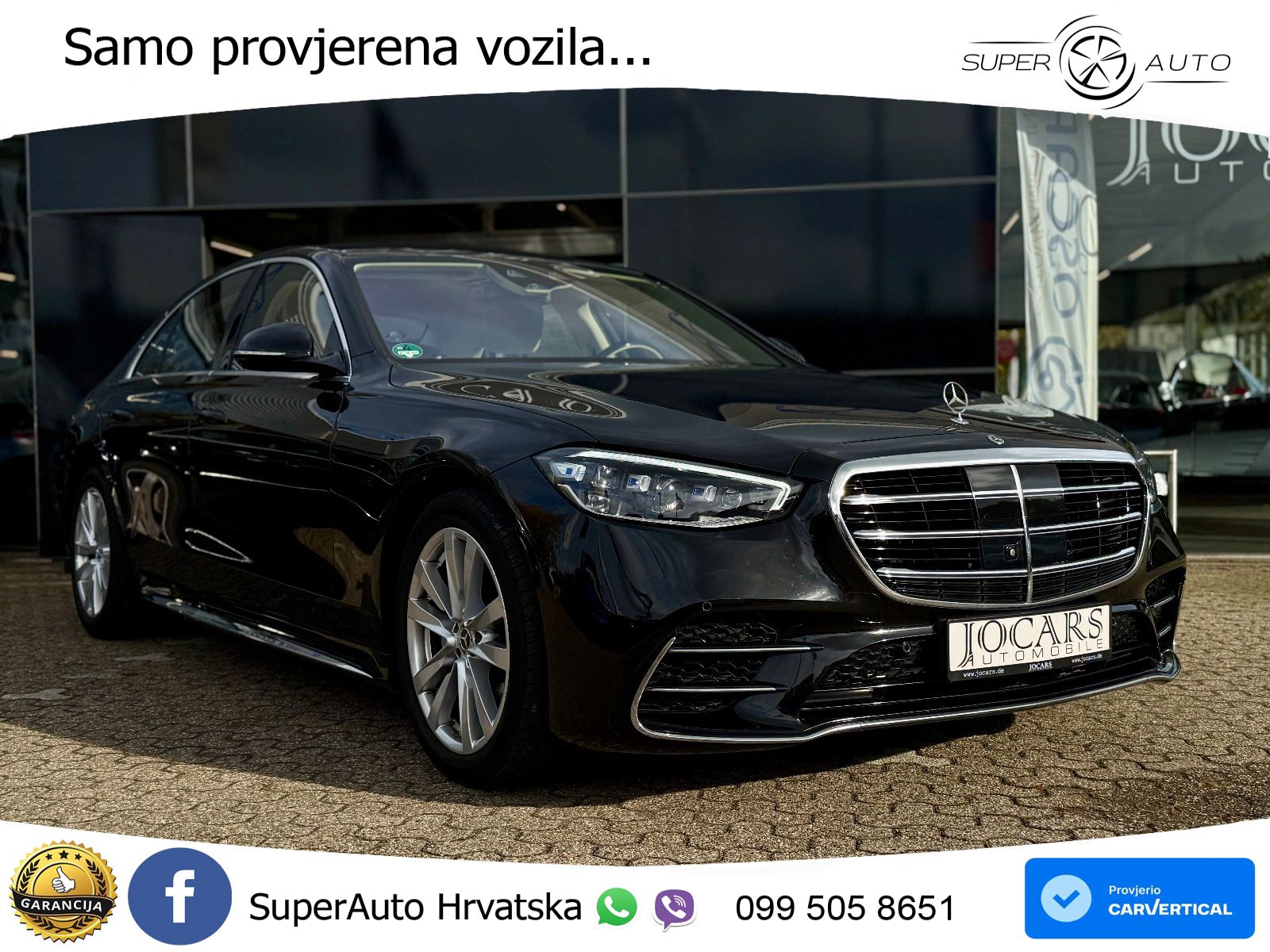 Mercedes S 580 V8 (503 KS) EQ Boost 4MATIC 9G-TRONIC AMG ZRAČNI+ACC+GR SJED+KAM