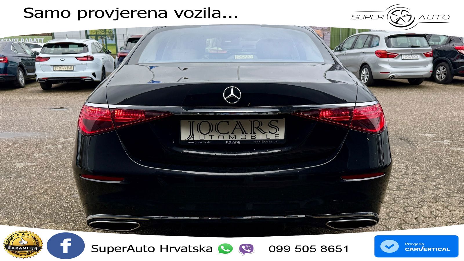 Mercedes S 580 V8 (503 KS) EQ Boost 4MATIC 9G-TRONIC AMG ZRAČNI+ACC+GR SJED+KAM