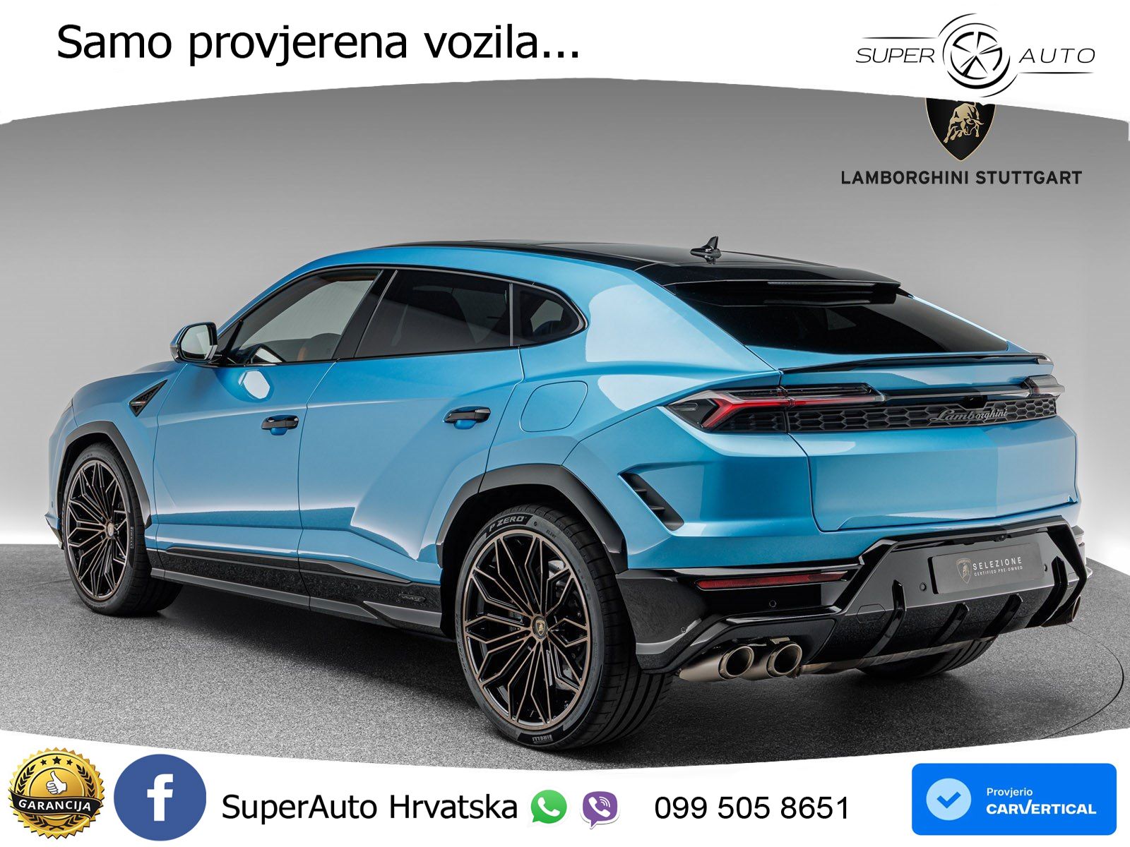Lamborghini Urus SE 4.0 V8 (800 KS) 4WD Automatic LED+GR SJED+ACC