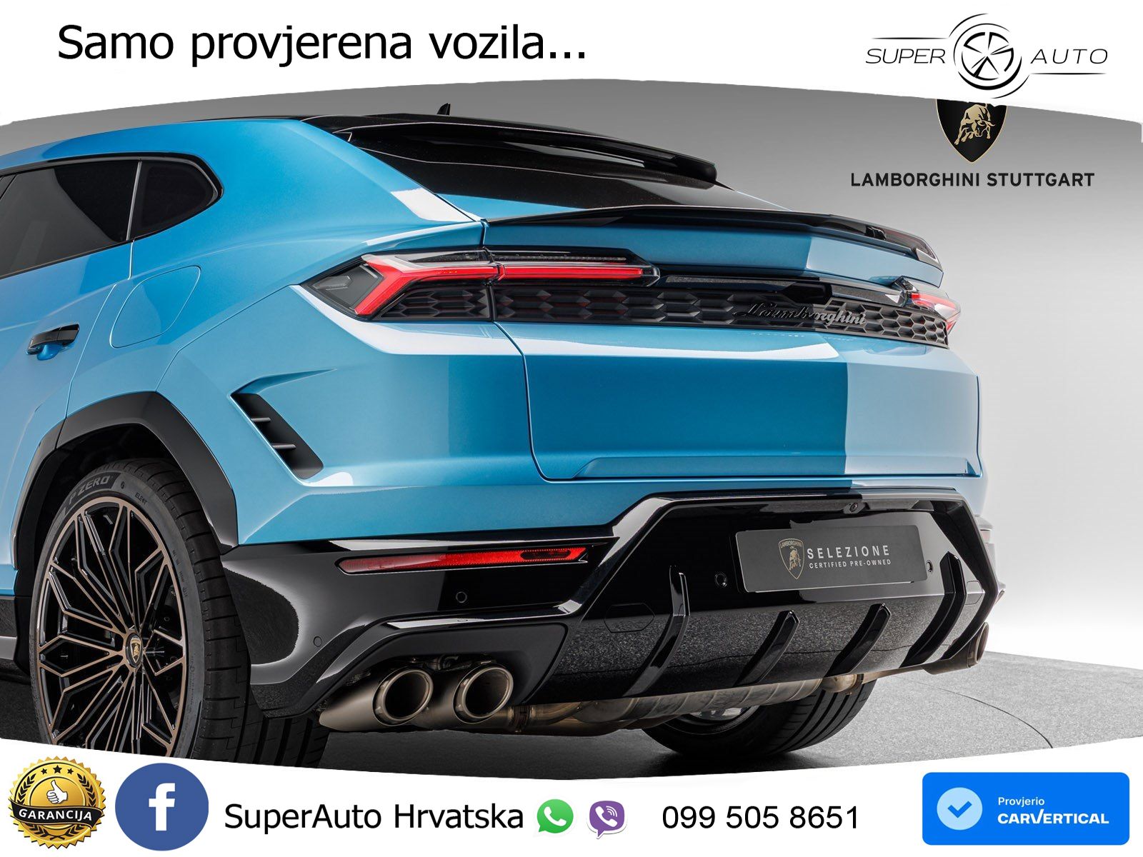 Lamborghini Urus SE 4.0 V8 (800 KS) 4WD Automatic LED+GR SJED+ACC