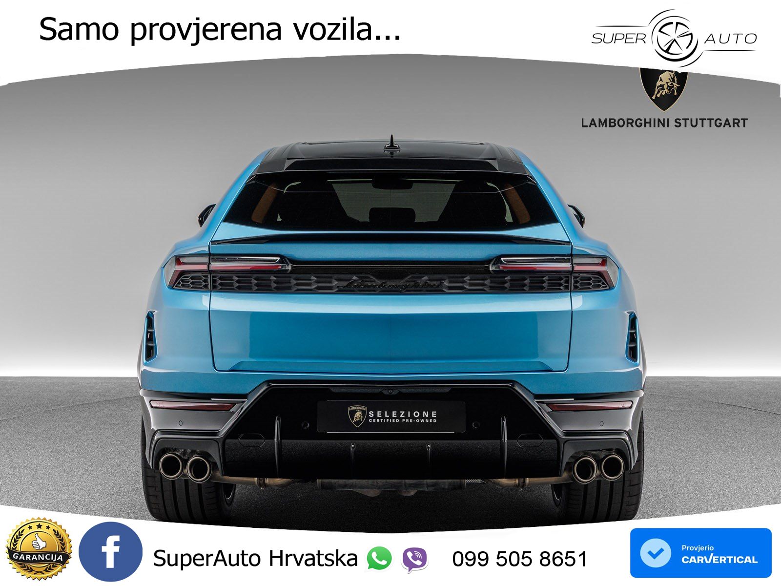 Lamborghini Urus SE 4.0 V8 (800 KS) 4WD Automatic LED+GR SJED+ACC