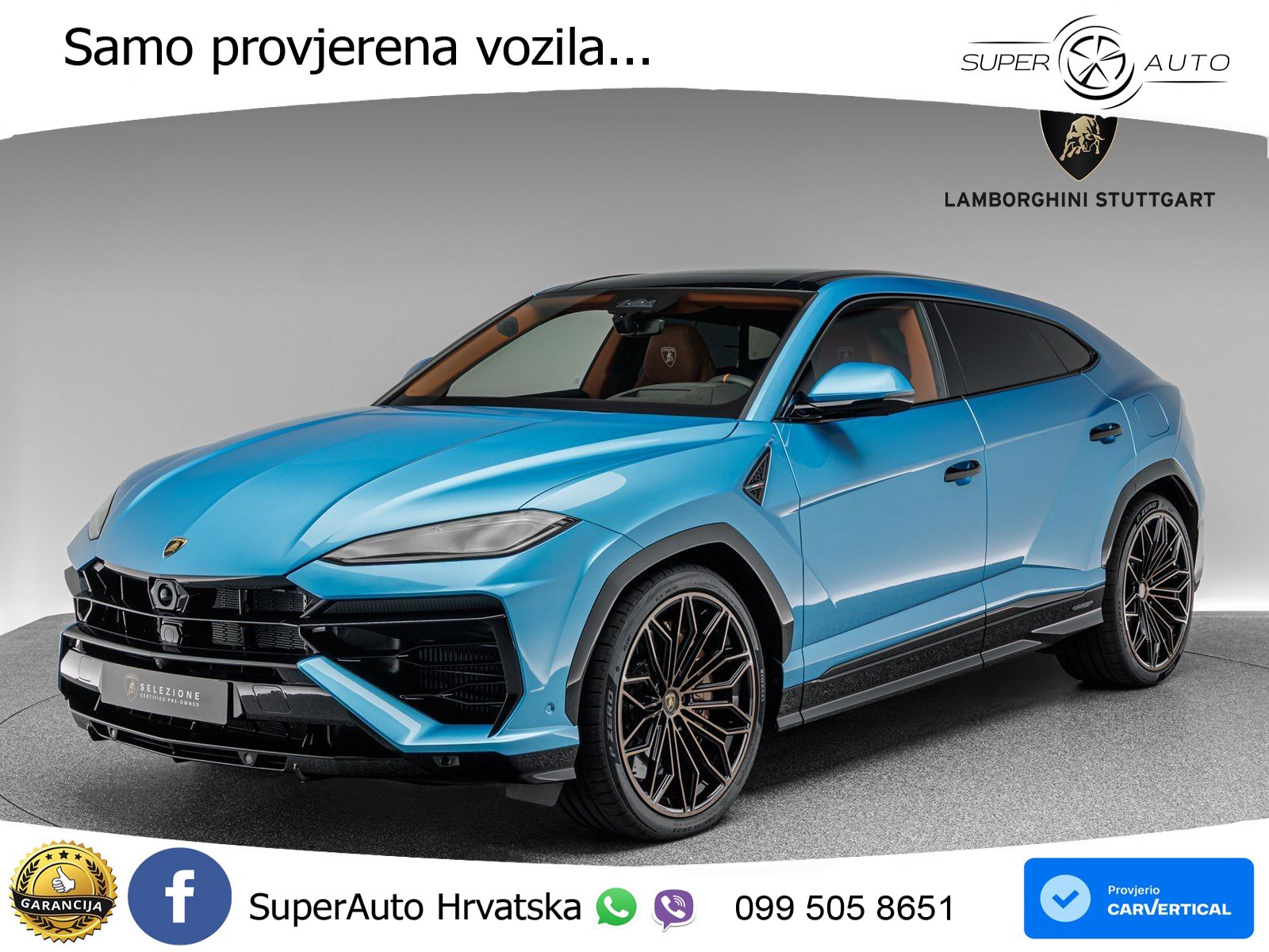 Lamborghini Urus SE 4.0 V8 (800 KS) 4WD Automatic LED+GR SJED+ACC