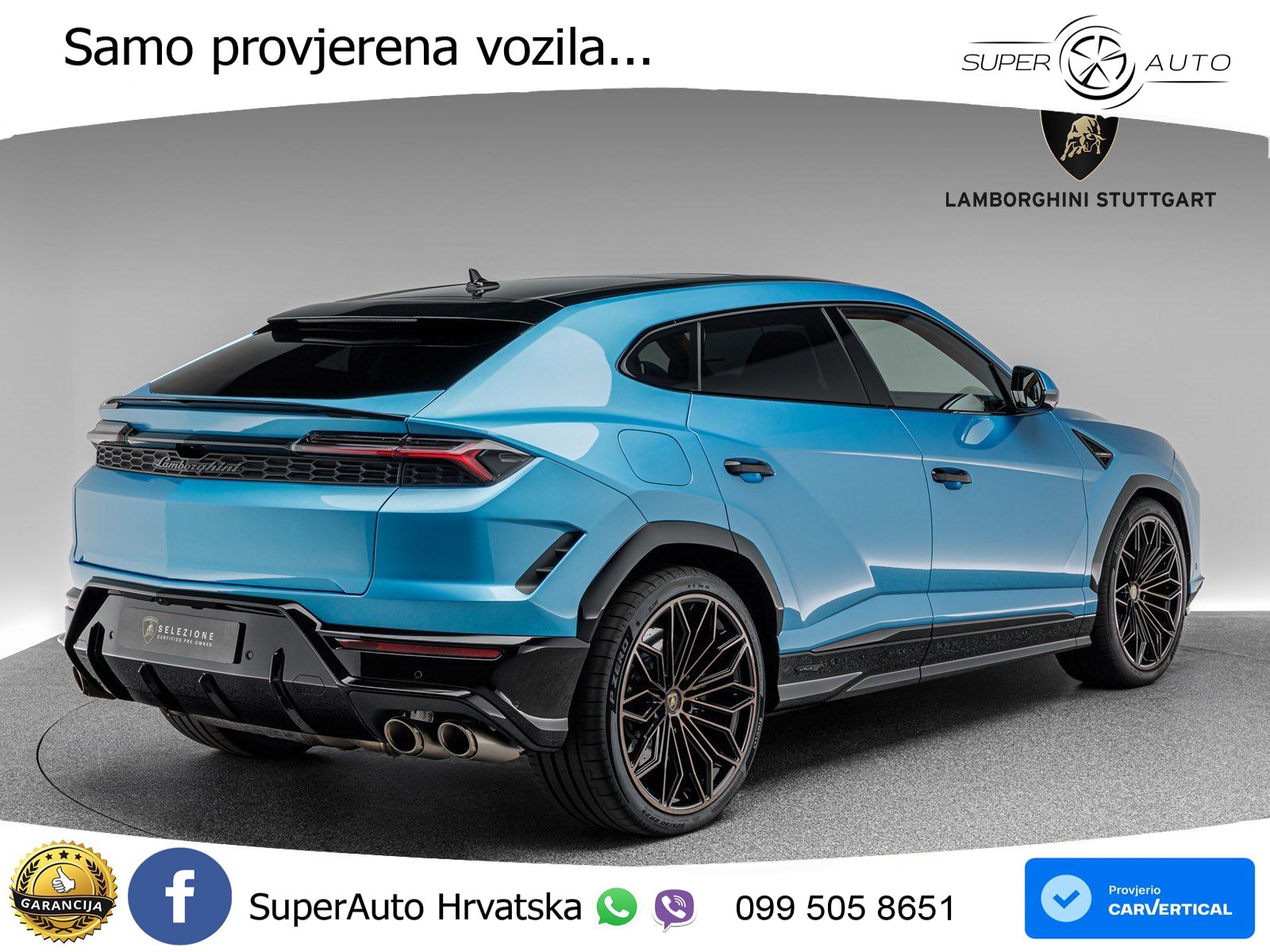 Lamborghini Urus SE 4.0 V8 (800 KS) 4WD Automatic LED+GR SJED+ACC