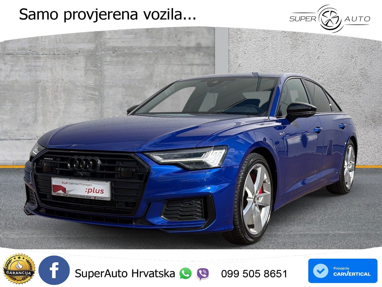 Audi A6 55 TFSIe (367 KS) quattro ultra S tronic LED+GR SJED+ACC