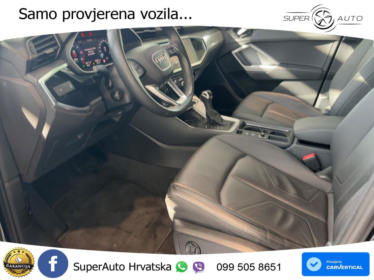 Audi Q3 Sportback 35 TDI (150 KS) S tronic S line LED+GR SJED+ACC