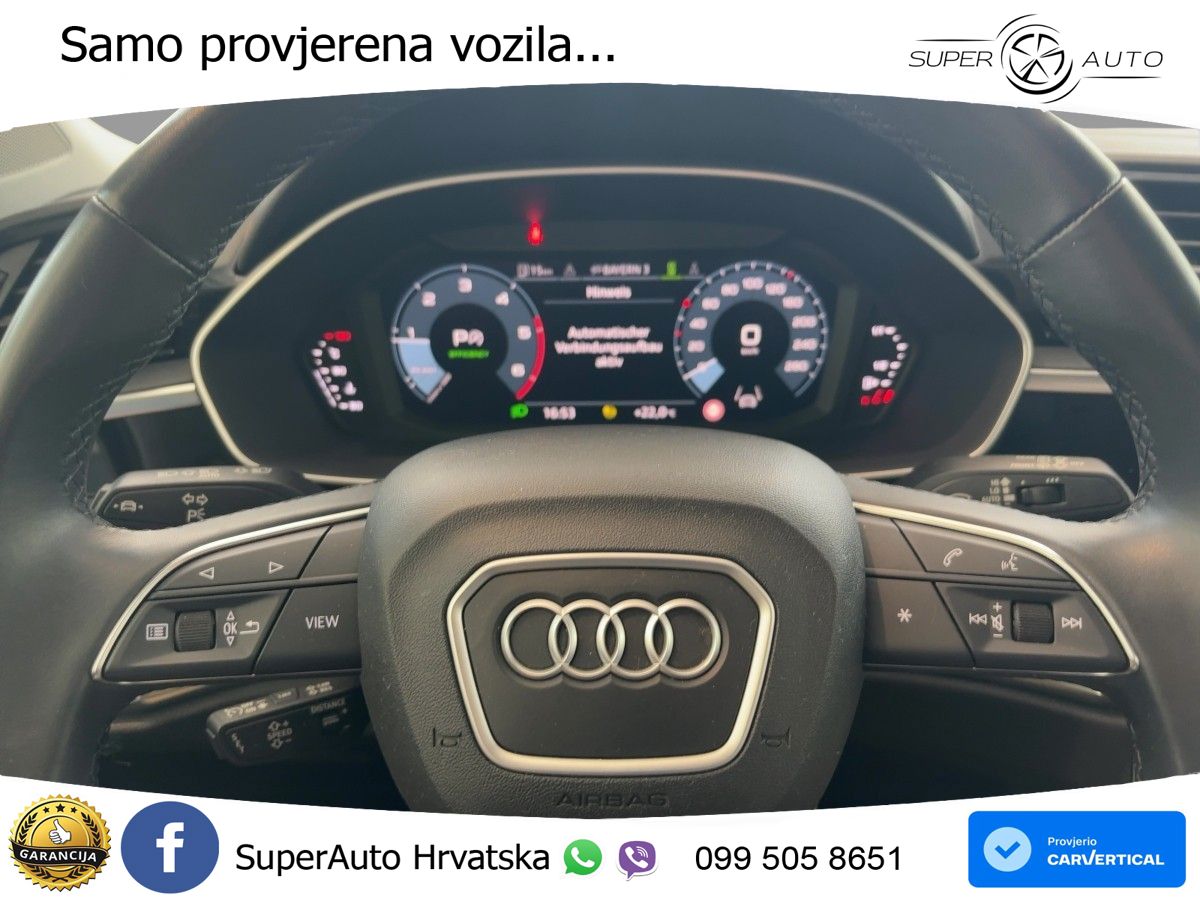 Audi Q3 Sportback 35 TDI (150 KS) S tronic S line LED+GR SJED+ACC