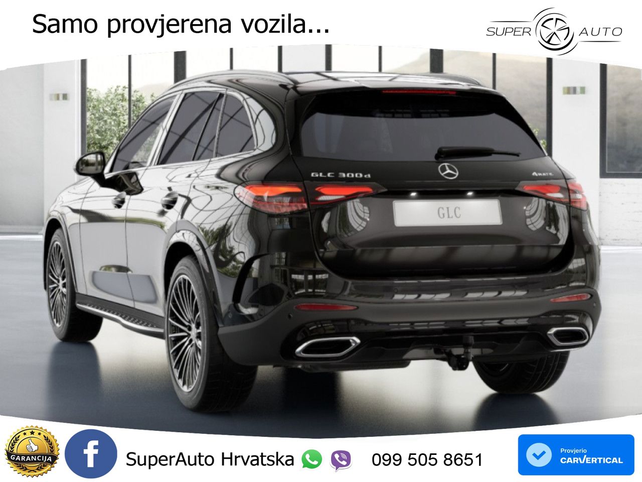 Mercedes GLC 300d (269 KS) 4MATIC 9G-TRONIC AMG LED+GR SJED+ACC