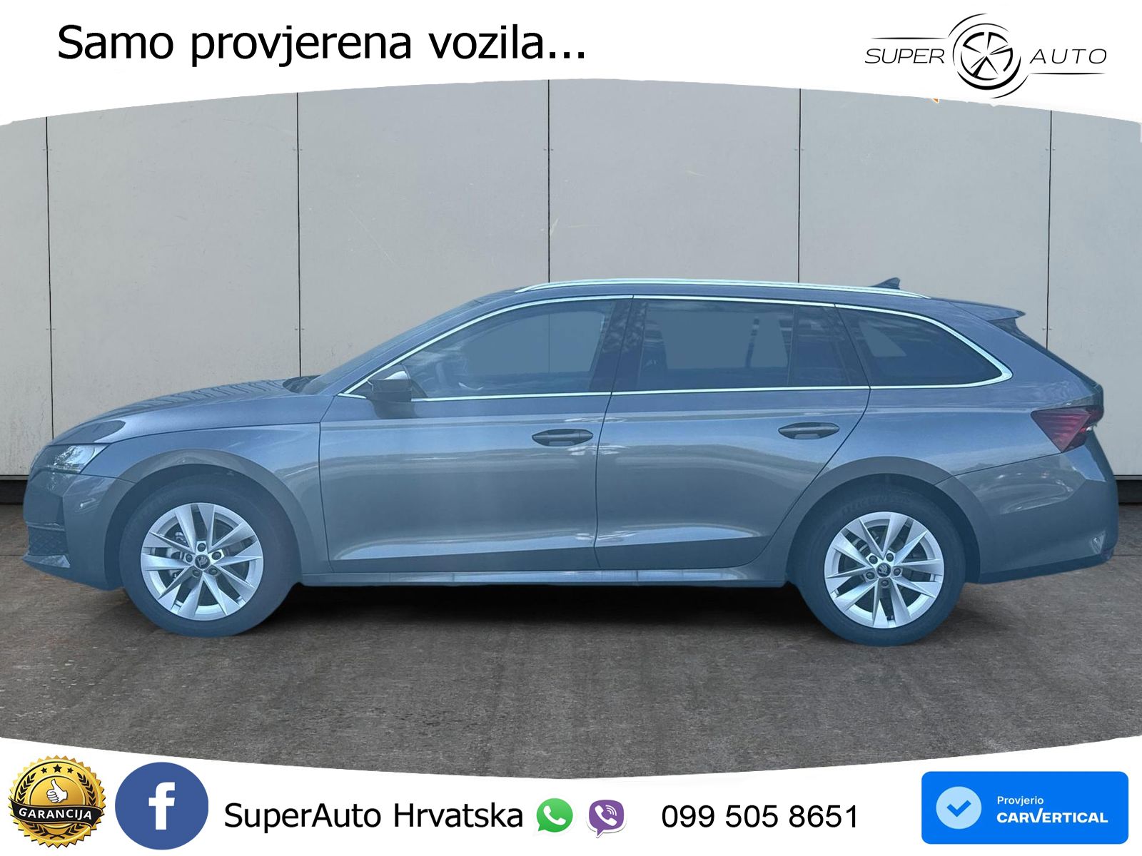 Škoda Octavia Combi 1.5 TSI (150 KS) DSG Selection LED+GR SJED+ACC