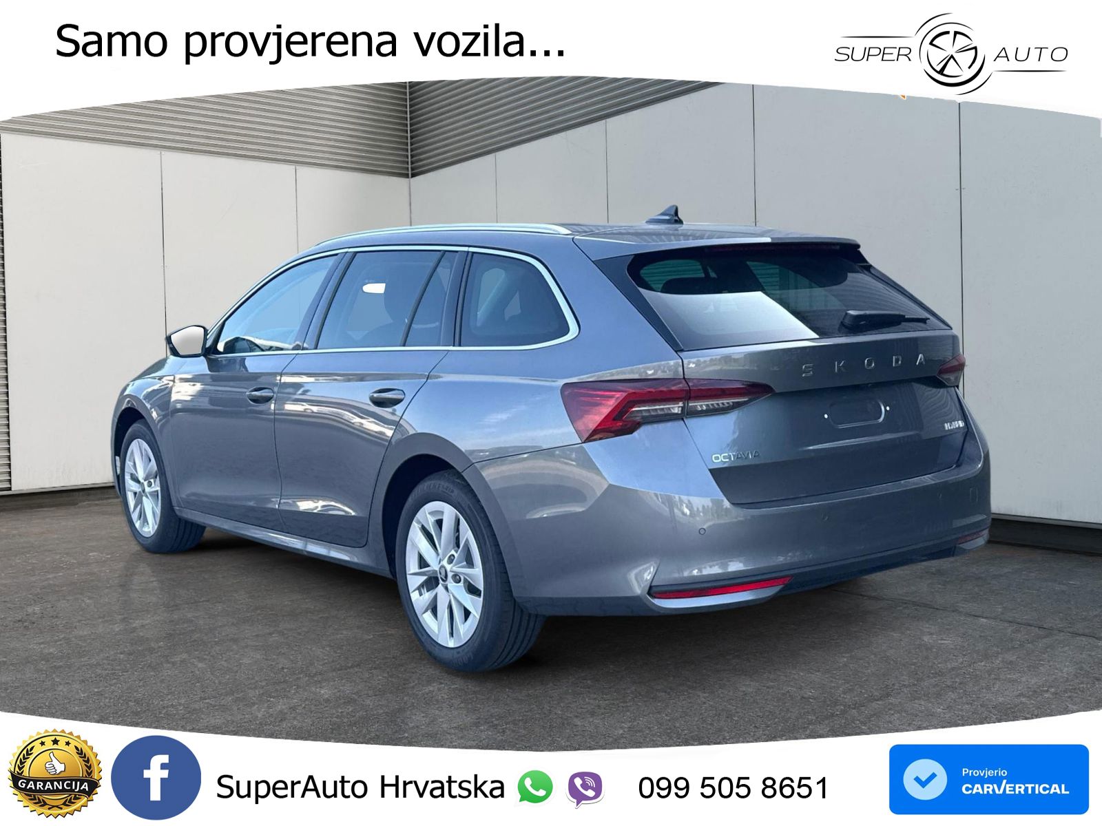 Škoda Octavia Combi 1.5 TSI (150 KS) DSG Selection LED+GR SJED+ACC