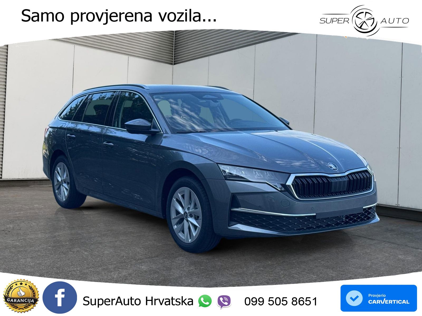 Škoda Octavia Combi 1.5 TSI (150 KS) DSG Selection LED+GR SJED+ACC