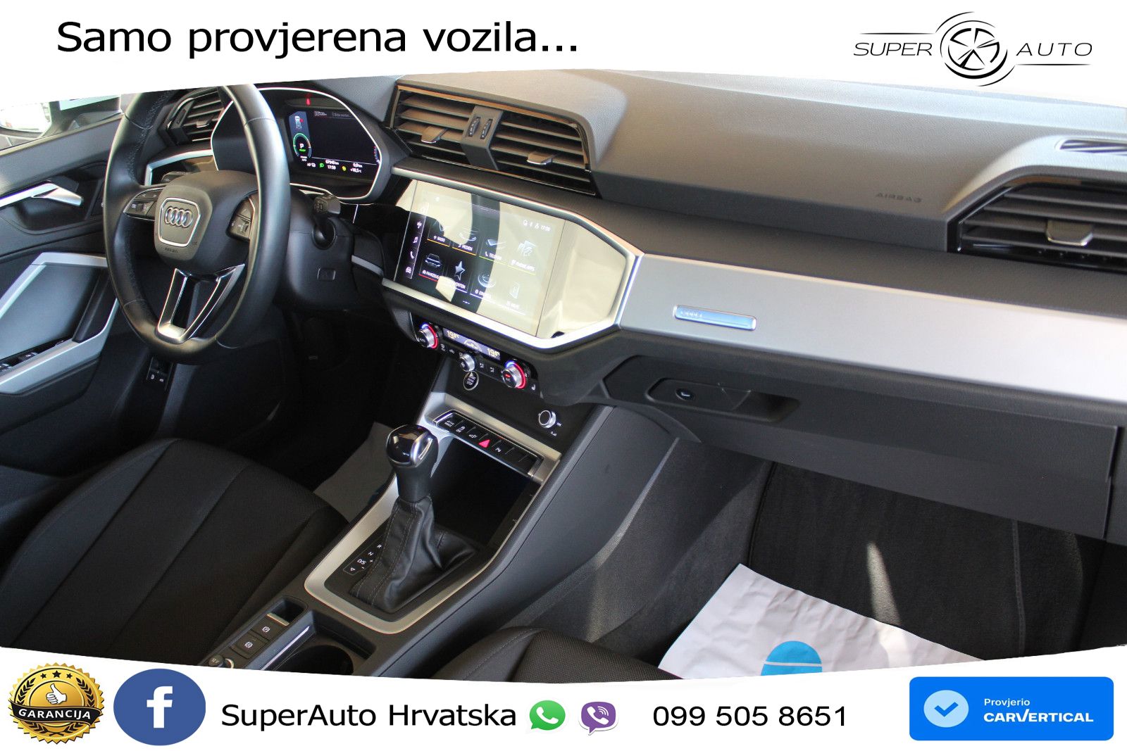 Audi Q3 45 TFSIe (245 KS) S tronic LED+GR SJED+ACC
