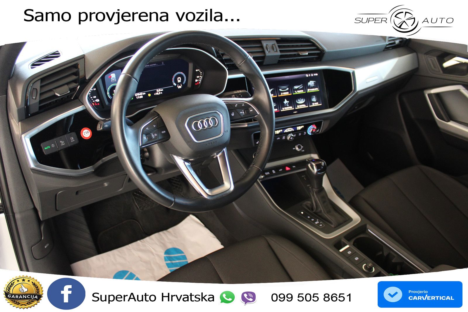 Audi Q3 45 TFSIe (245 KS) S tronic LED+GR SJED+ACC