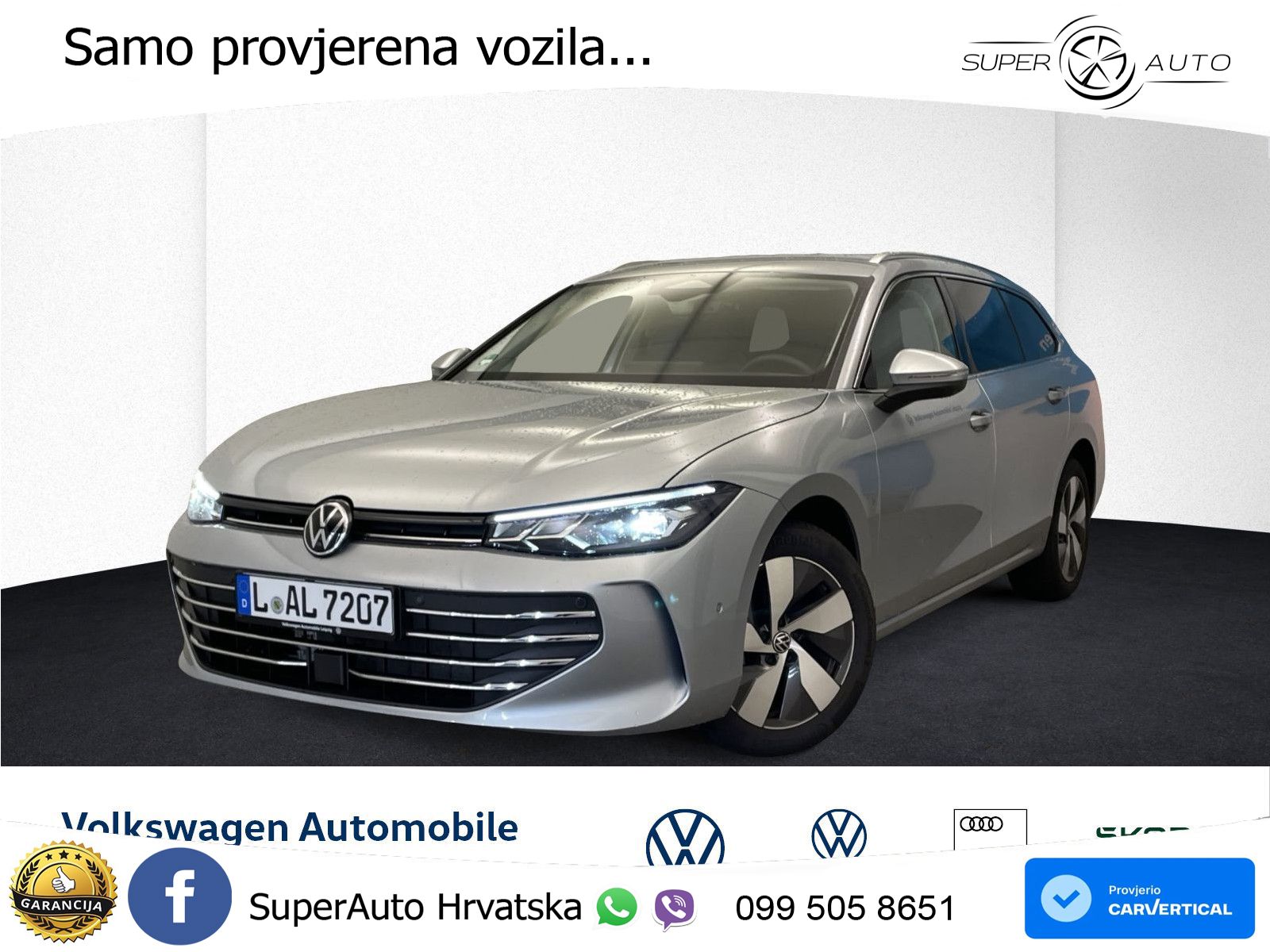 Volkswagen Passat Variant 1.5 eTSI (150 KS) DSG Business LED+GR SJED+ACC