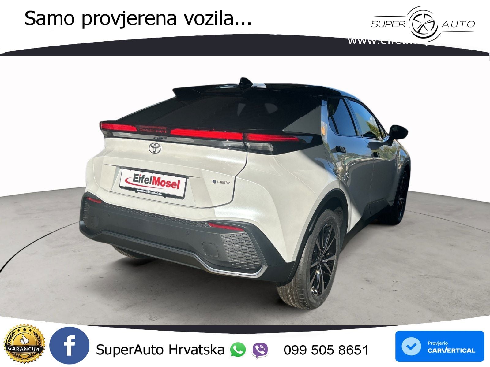 Toyota C-HR 1.8 (140 KS) Hybrid e-CVT Teamplayer LED+GR SJED+ACC