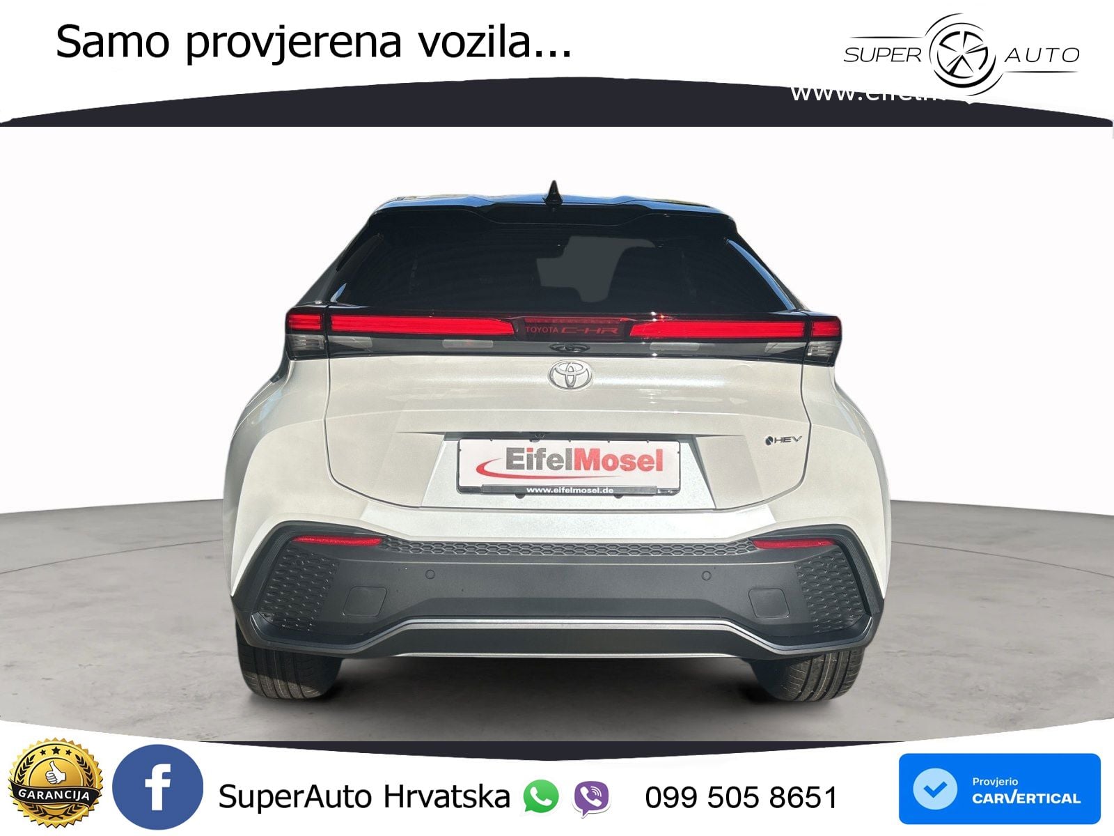 Toyota C-HR 1.8 (140 KS) Hybrid e-CVT Teamplayer LED+GR SJED+ACC