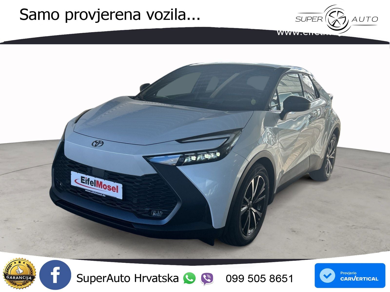 Toyota C-HR 1.8 (140 KS) Hybrid e-CVT Teamplayer LED+GR SJED+ACC