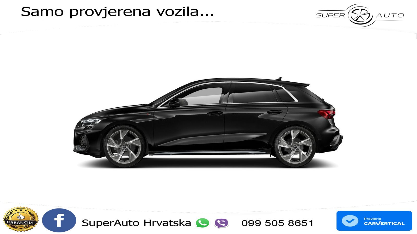 Audi A3 Sportback 40 TFSI (204 KS) quattro S tronic 2x S line LED+GR SJED+ACC
