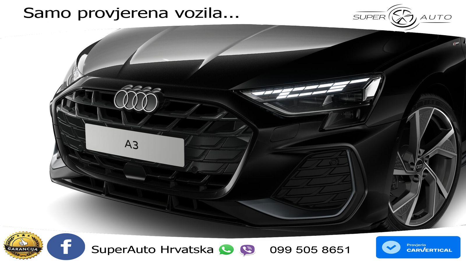 Audi A3 Sportback 40 TFSI (204 KS) quattro S tronic 2x S line LED+GR SJED+ACC