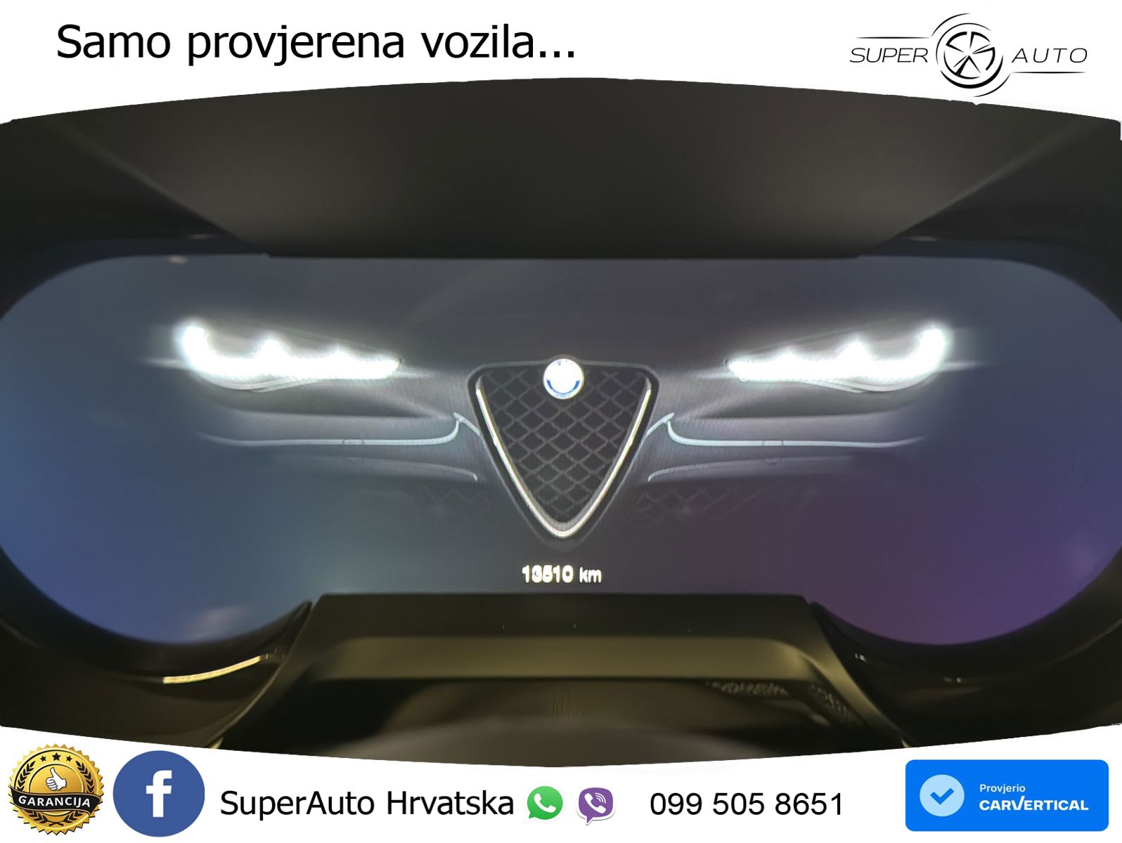 Alfa Romeo Giulia 2.0 Turbo (280 KS) Q4 Automatic LED+GR SJED+ACC