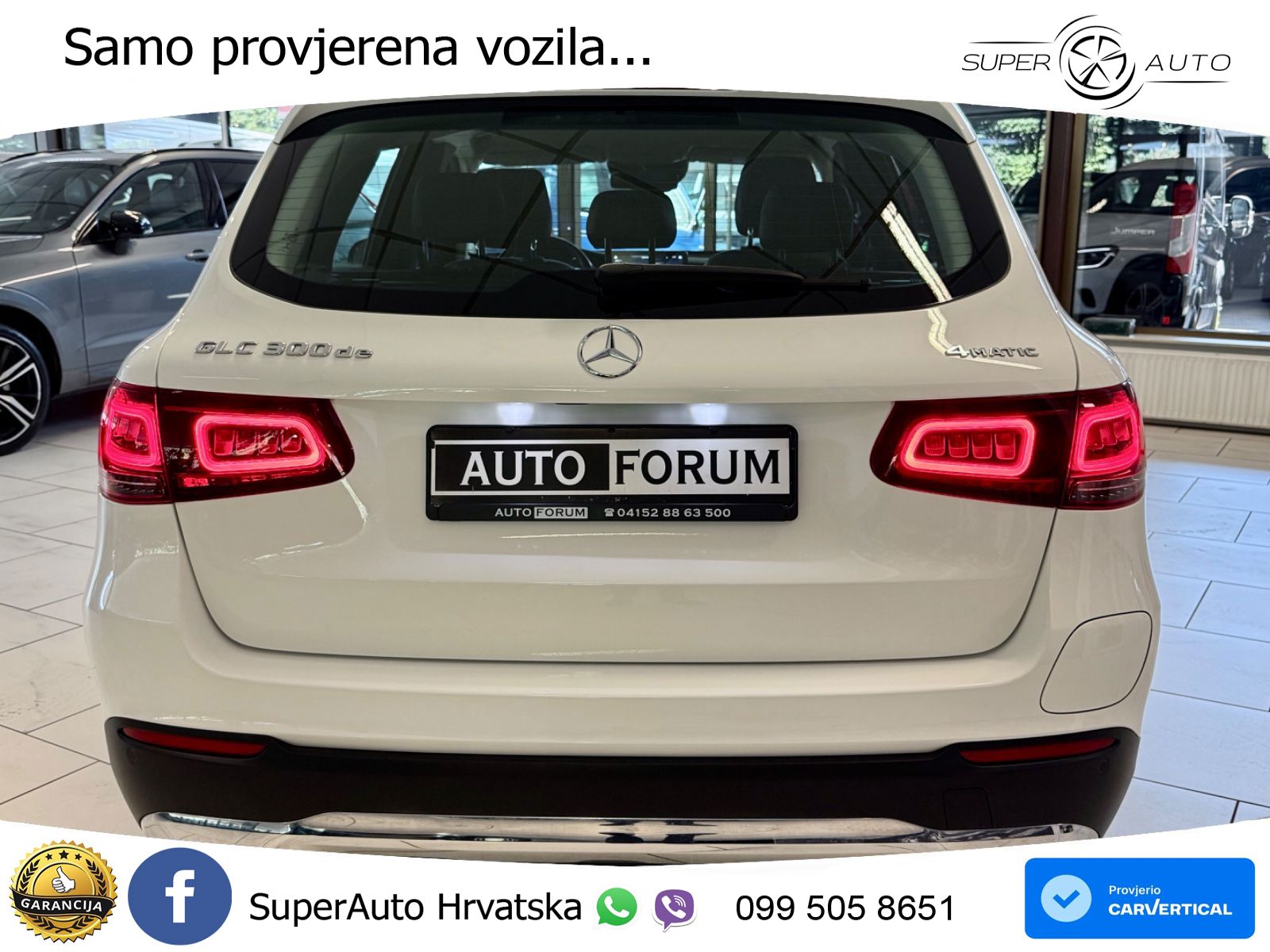 Mercedes GLC 300de (306 KS) 4MATIC 9G-TRONIC LED+GR SJED+ACC