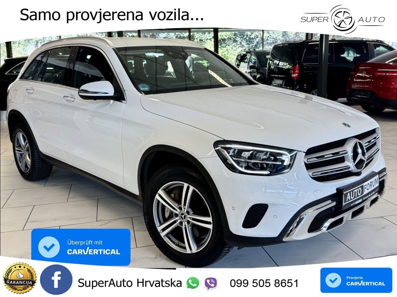 Mercedes GLC 300de (306 KS) 4MATIC 9G-TRONIC LED+GR SJED+ACC