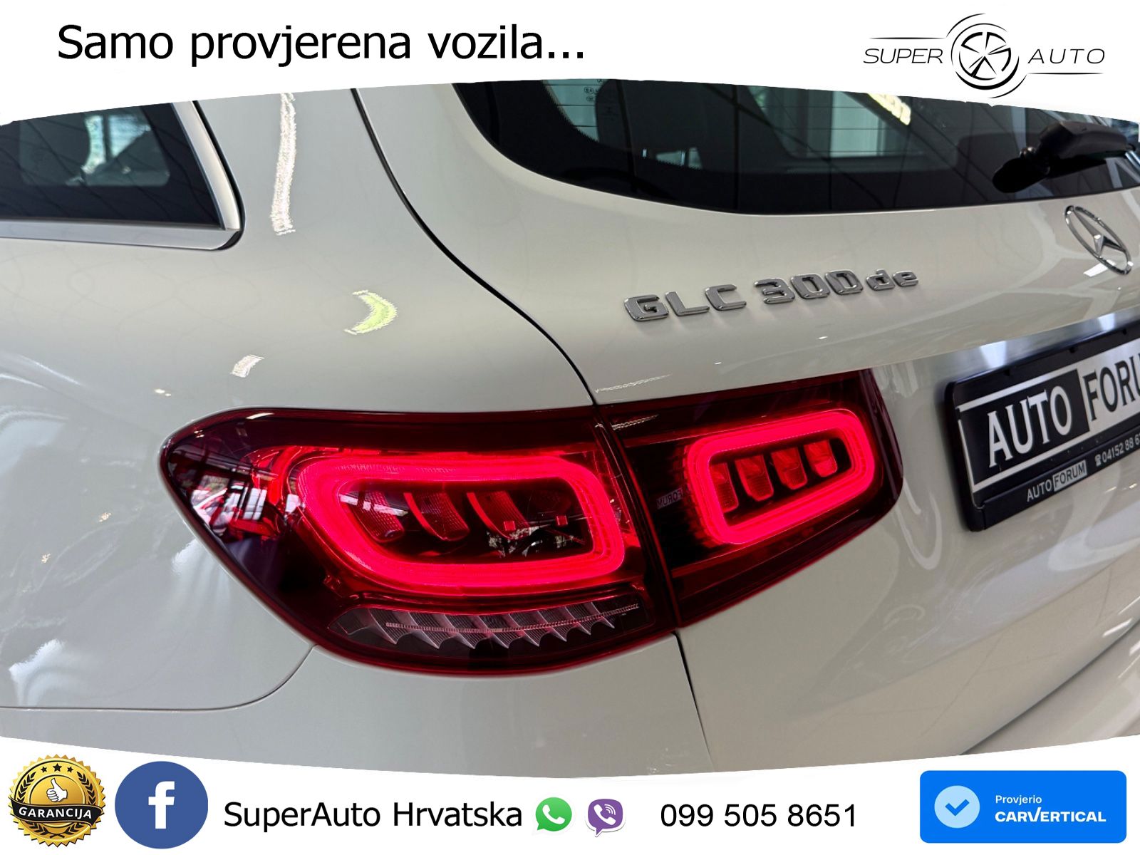 Mercedes GLC 300de (306 KS) 4MATIC 9G-TRONIC LED+GR SJED+ACC