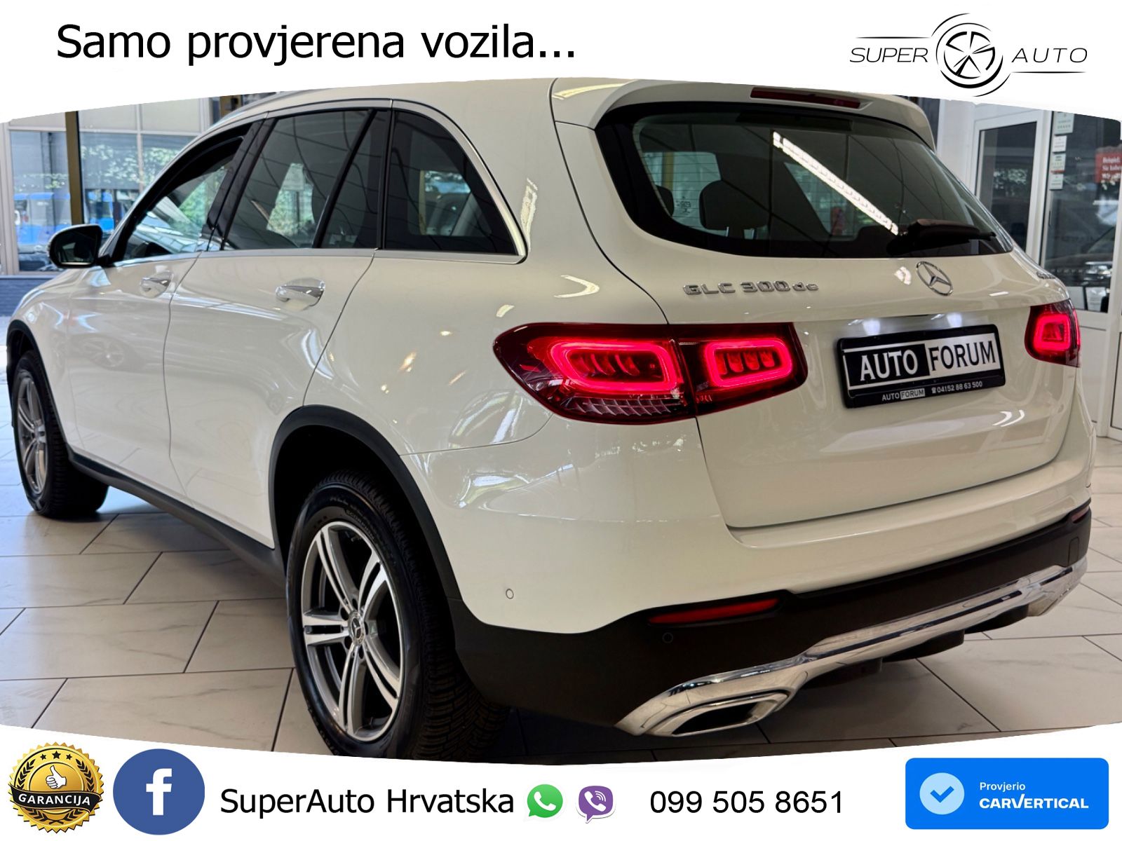 Mercedes GLC 300de (306 KS) 4MATIC 9G-TRONIC LED+GR SJED+ACC