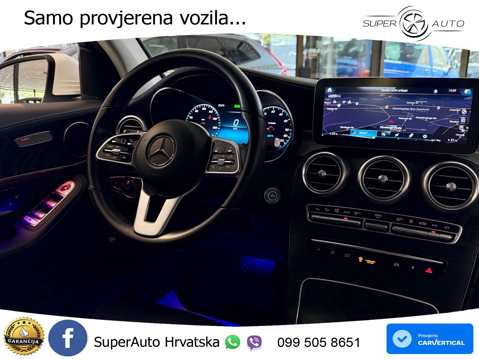 Mercedes GLC 300de (306 KS) 4MATIC 9G-TRONIC LED+GR SJED+ACC