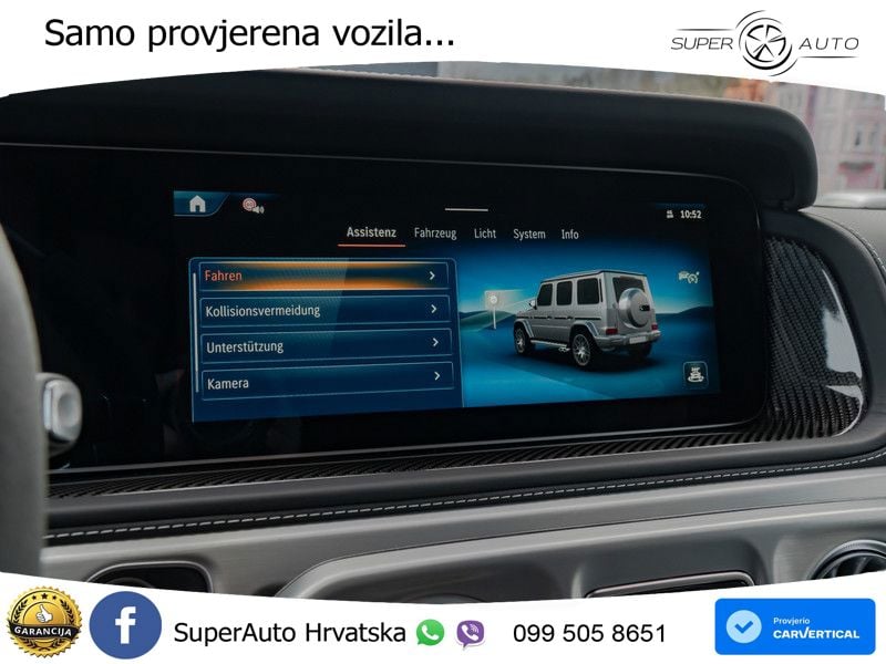 Mercedes AMG G 63 Long V8 (585 KS) 4MATIC 9G-TRONIC AMG SPEEDSHIFT TCT