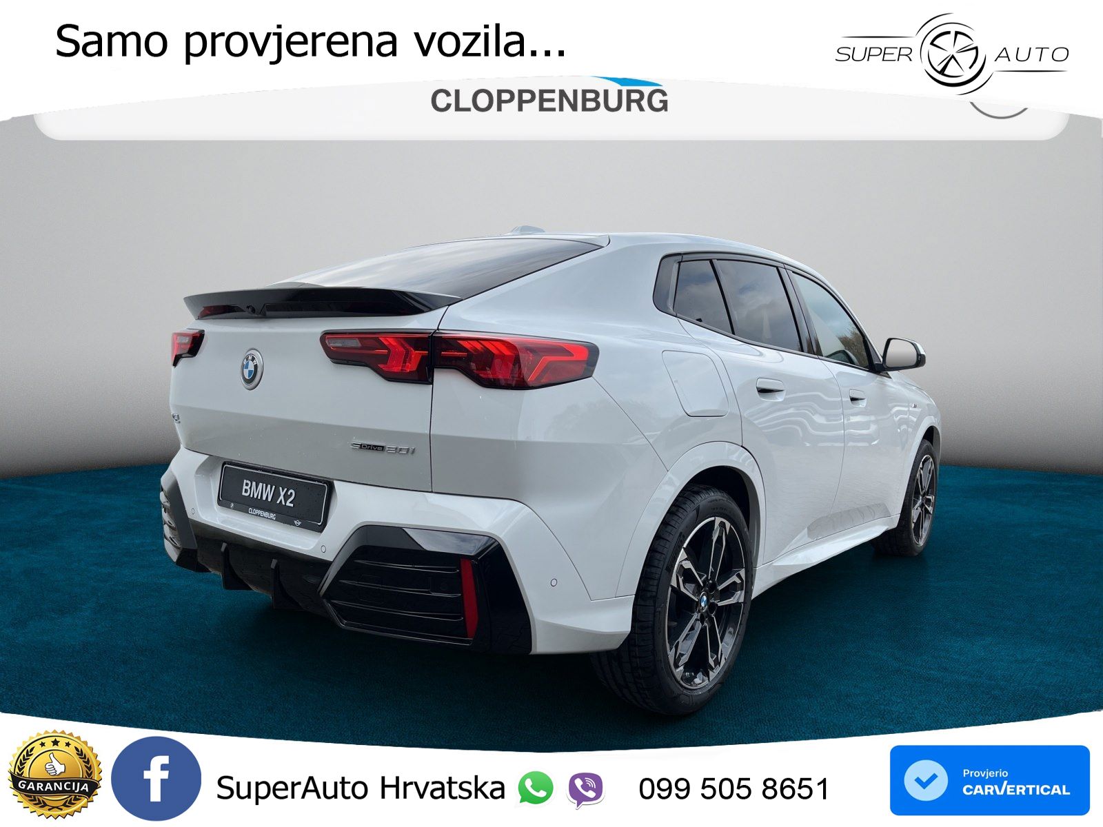 BMW X2 sDrive20i Steptronic M Sport LED+GR SJED+ACC