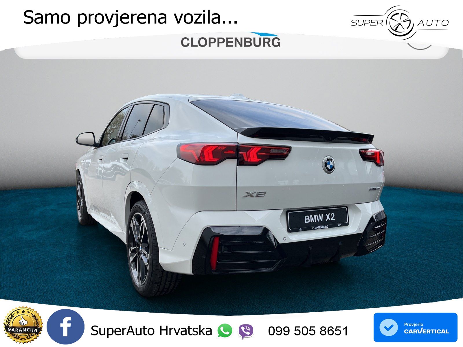 BMW X2 sDrive20i Steptronic M Sport LED+GR SJED+ACC