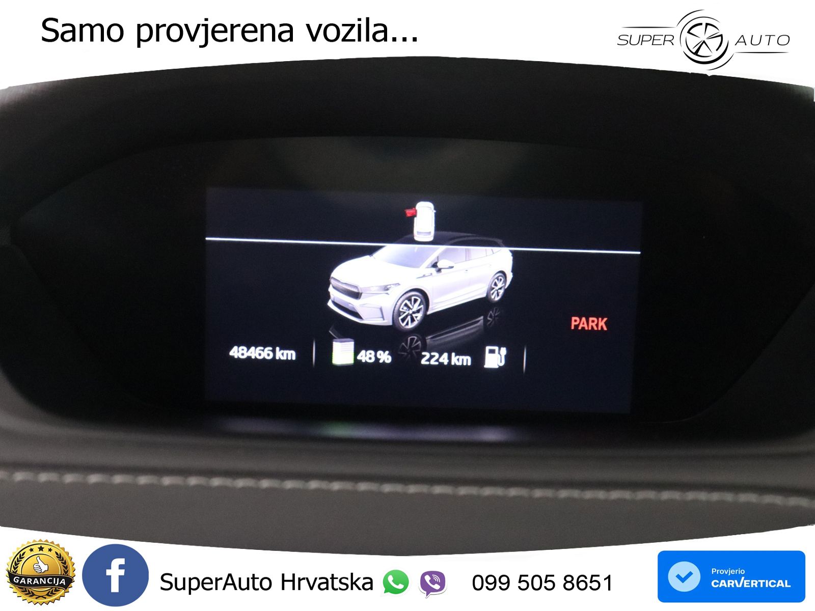 Škoda Enyaq iV 80 82 kWh (204 KS) SportLine LED+GR SJED+ACC