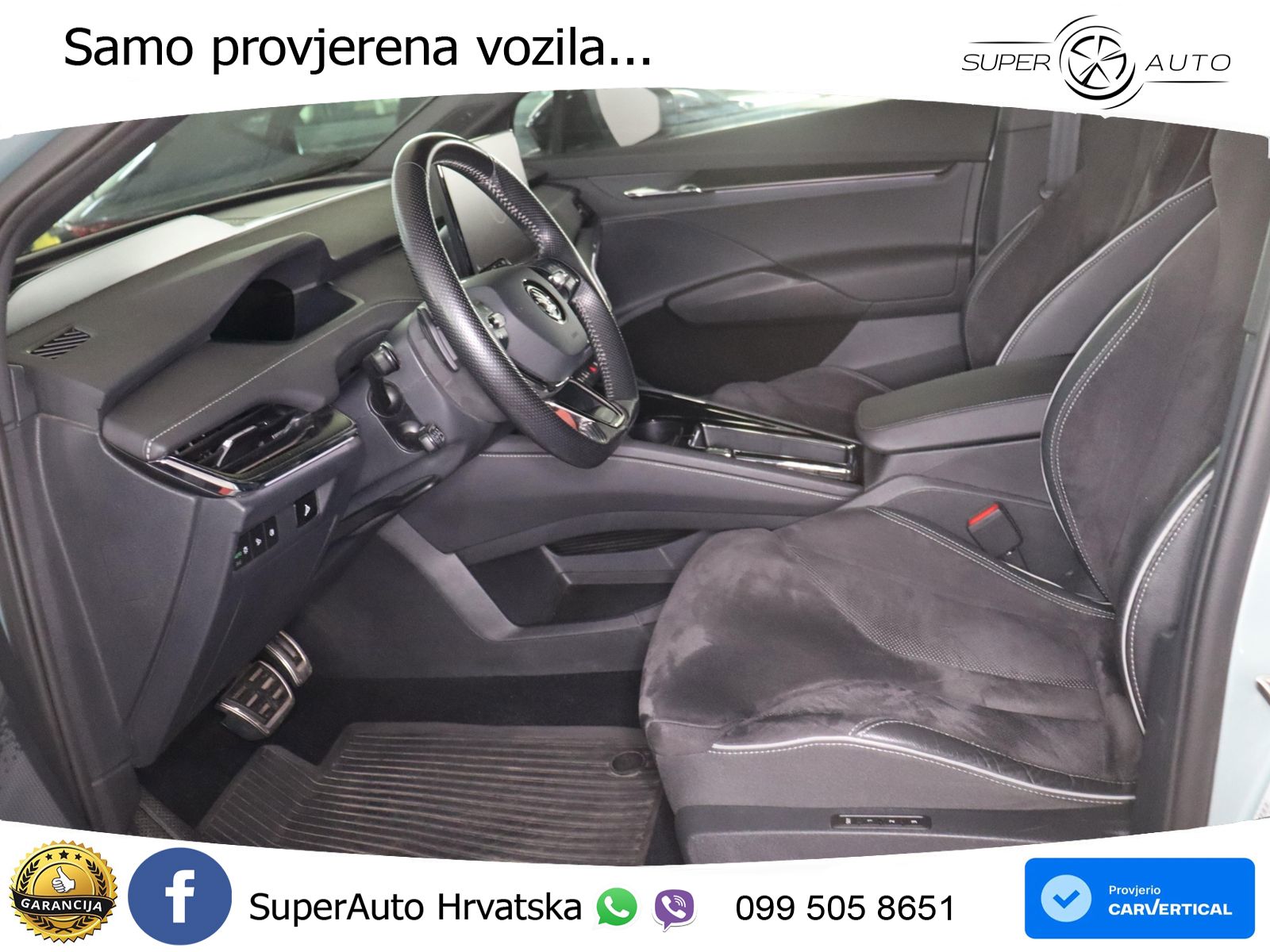 Škoda Enyaq iV 80 82 kWh (204 KS) SportLine LED+GR SJED+ACC