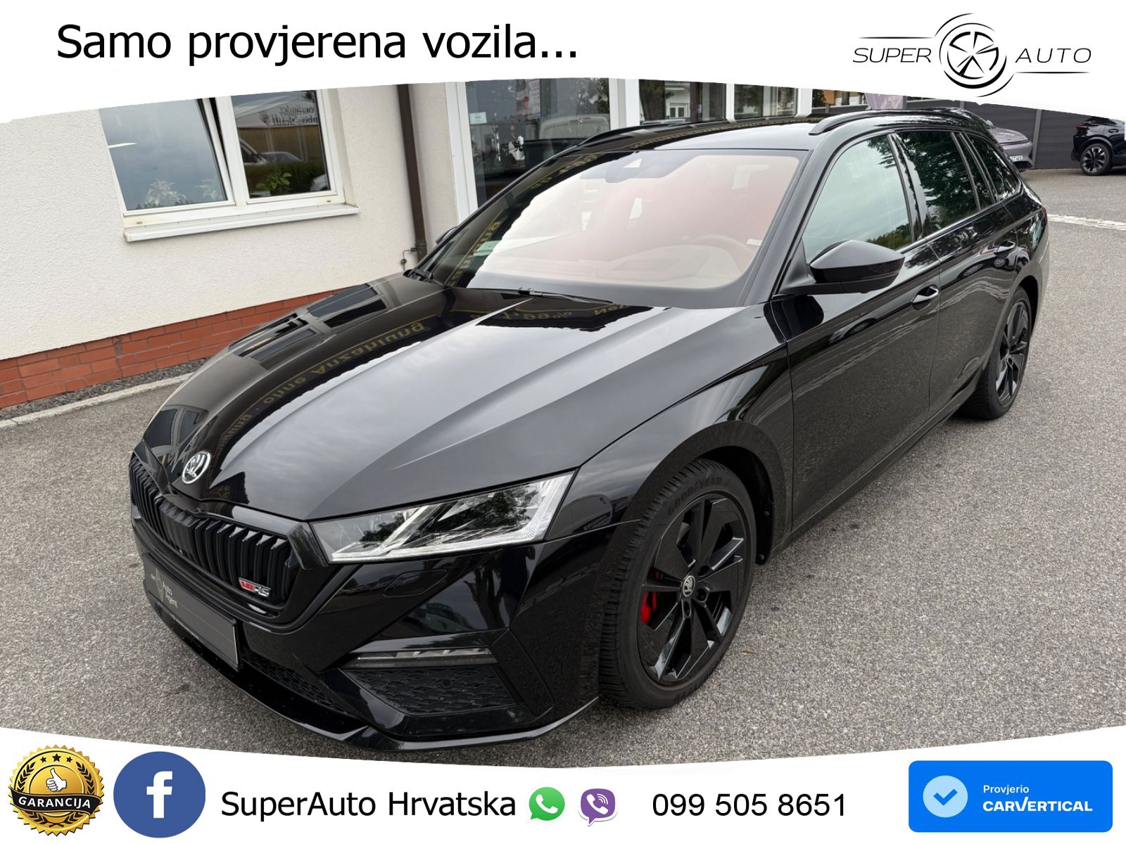 Škoda Octavia Combi RS 2.0 TDI (200 KS) 4x4 DSG LED+GR SJED+ACC