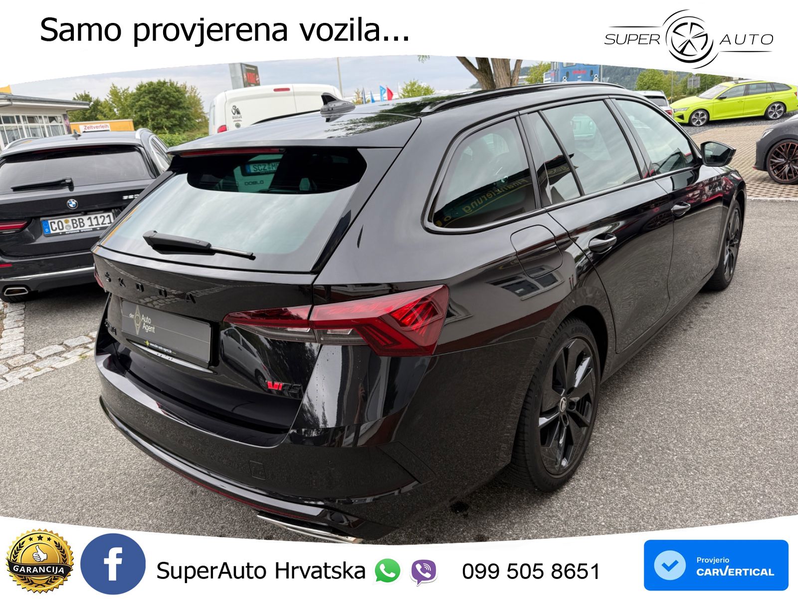 Škoda Octavia Combi RS 2.0 TDI (200 KS) 4x4 DSG LED+GR SJED+ACC