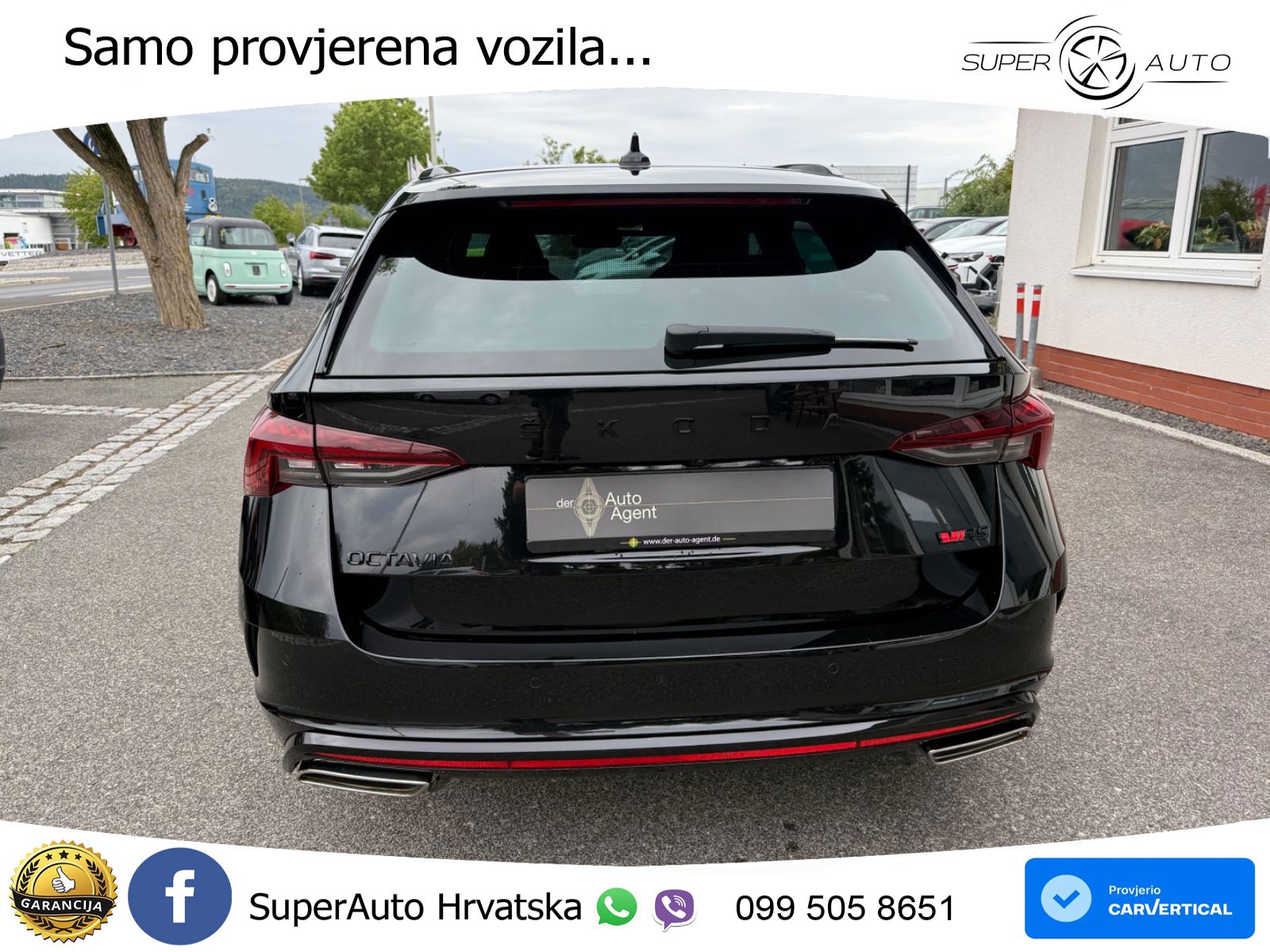 Škoda Octavia Combi RS 2.0 TDI (200 KS) 4x4 DSG LED+GR SJED+ACC