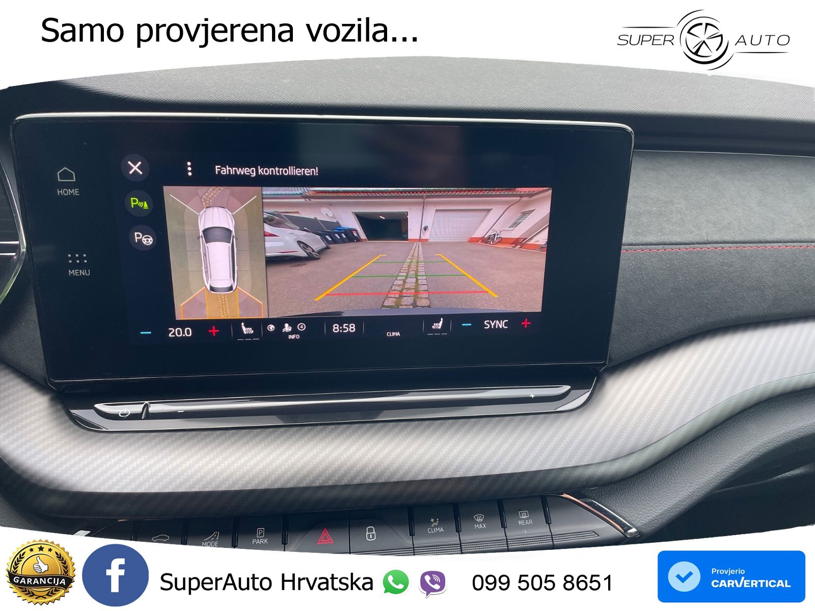 Škoda Octavia Combi RS 2.0 TDI (200 KS) 4x4 DSG LED+GR SJED+ACC