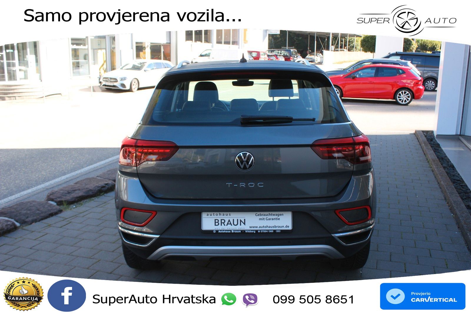 Volkswagen T-Roc I 1.5 TSI (150 KS) DSG LED+GR SJED+ACC