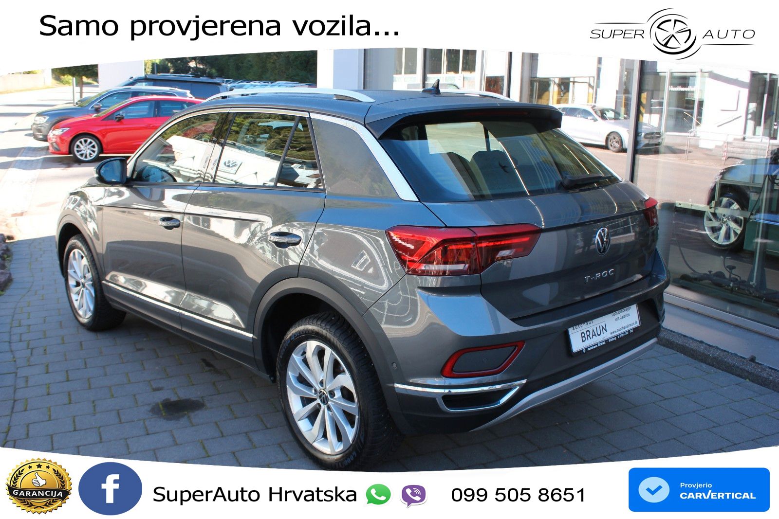 Volkswagen T-Roc I 1.5 TSI (150 KS) DSG LED+GR SJED+ACC