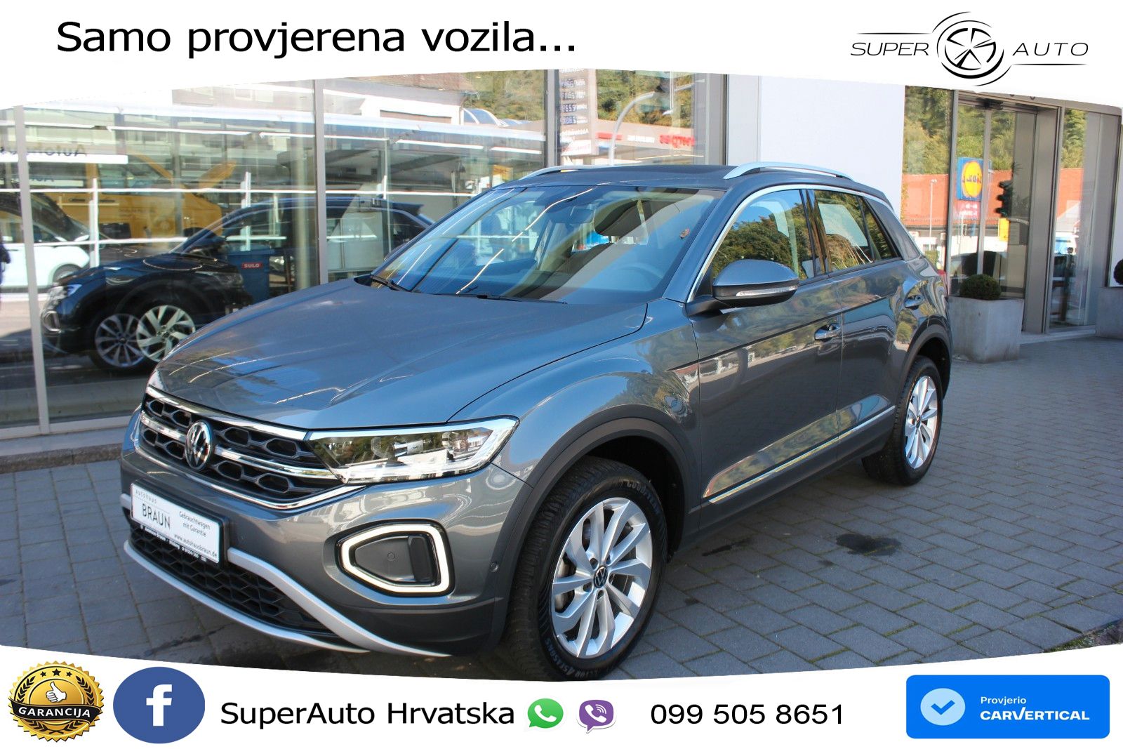 Volkswagen T-Roc I 1.5 TSI (150 KS) DSG LED+GR SJED+ACC