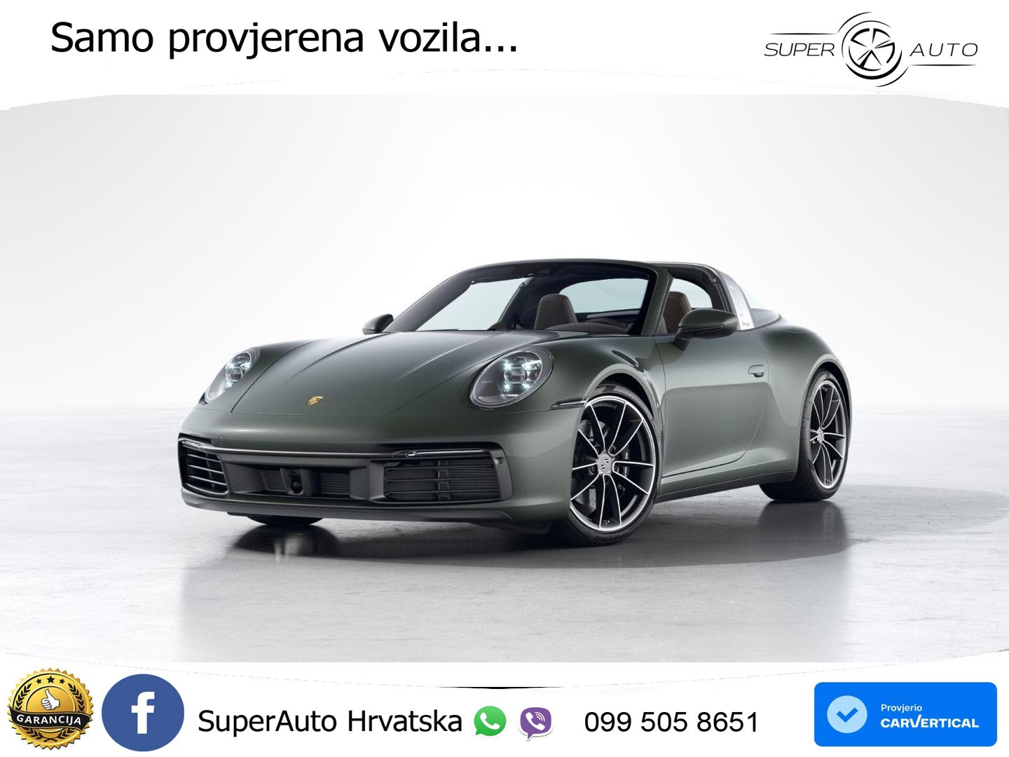 Porsche 911 Targa 4S 3.0 (450 KS) PDK LED+GR SJED+ACC