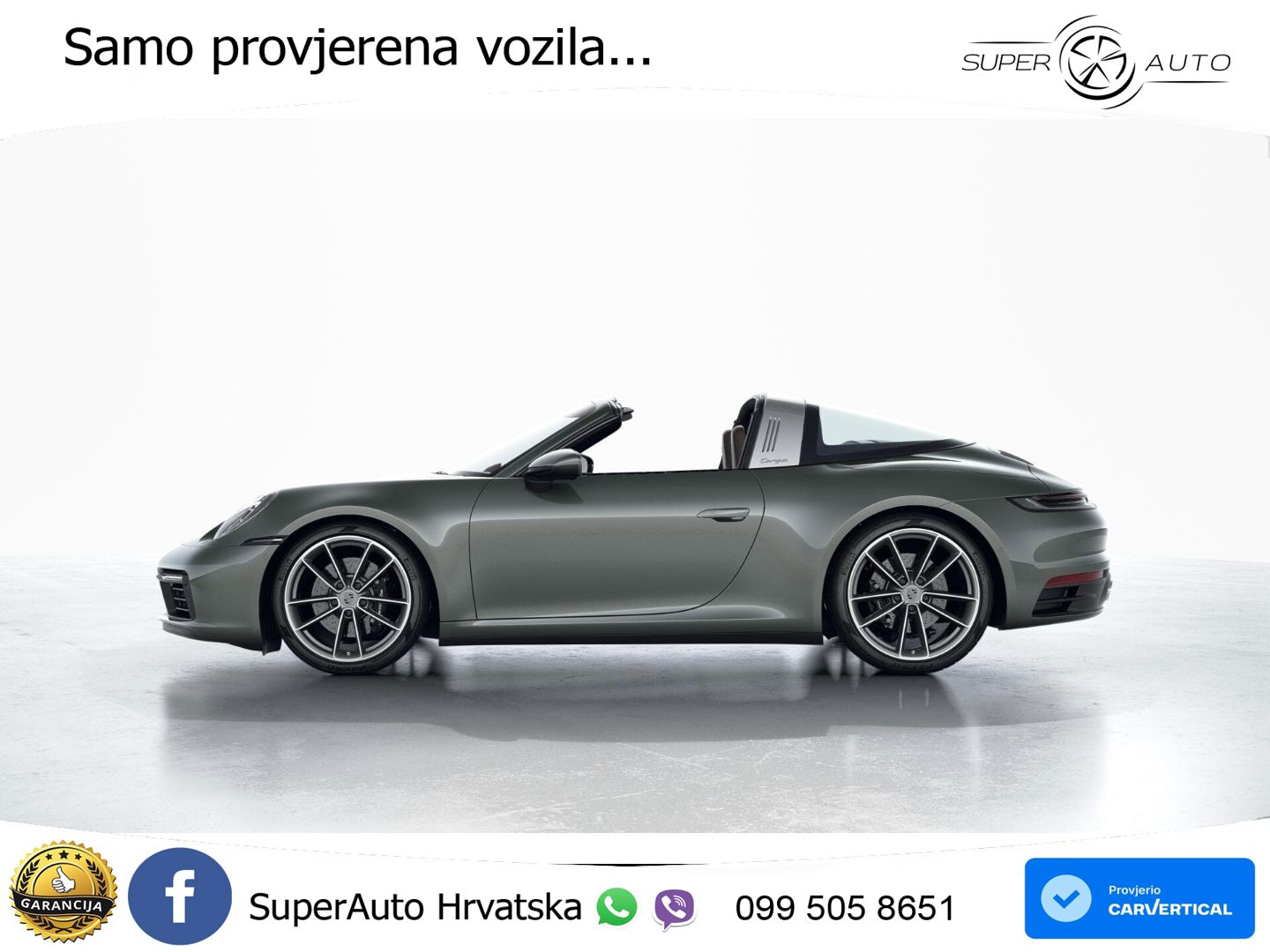 Porsche 911 Targa 4S 3.0 (450 KS) PDK LED+GR SJED+ACC