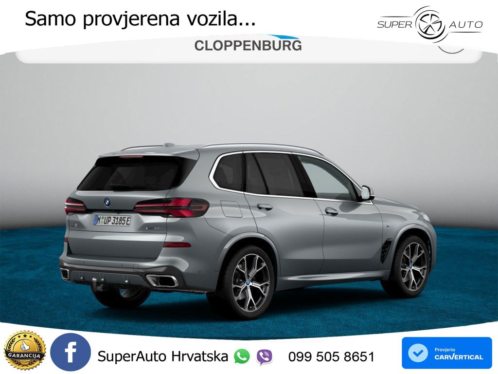 BMW X5 50e (489 KS) xDrive Steptronic ZRAČNI+ACC+GR SJED+KAM+PANO
