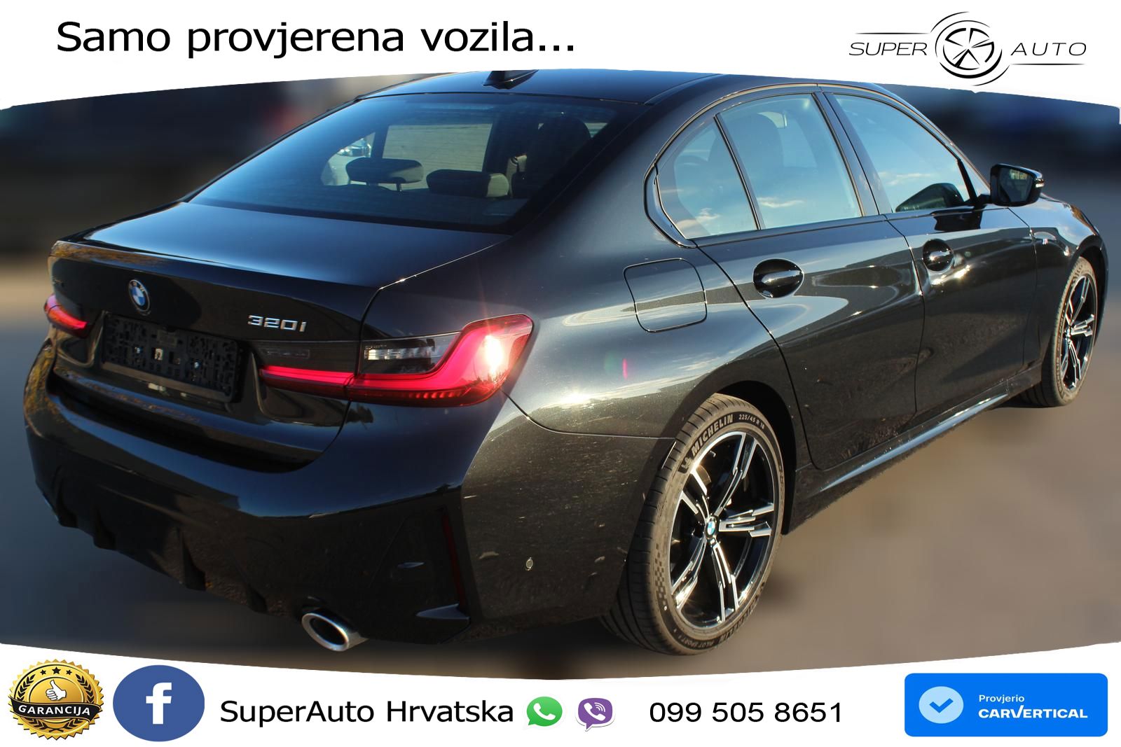 BMW 320i (184 KS) xDrive Steptronic M Sport LED+GR SJED+ACC
