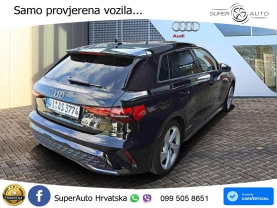 Audi A3 35 TFSI (150 KS) S tronic S line LED+GR SJED+ACC