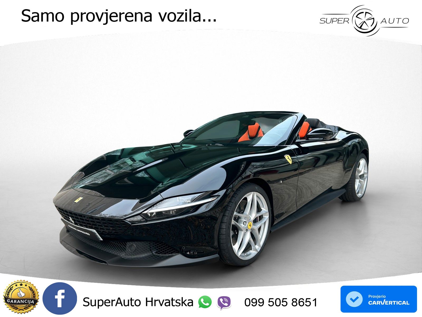 Ferrari Roma Spider 3.9 V8 (620 KS) F1 DCT