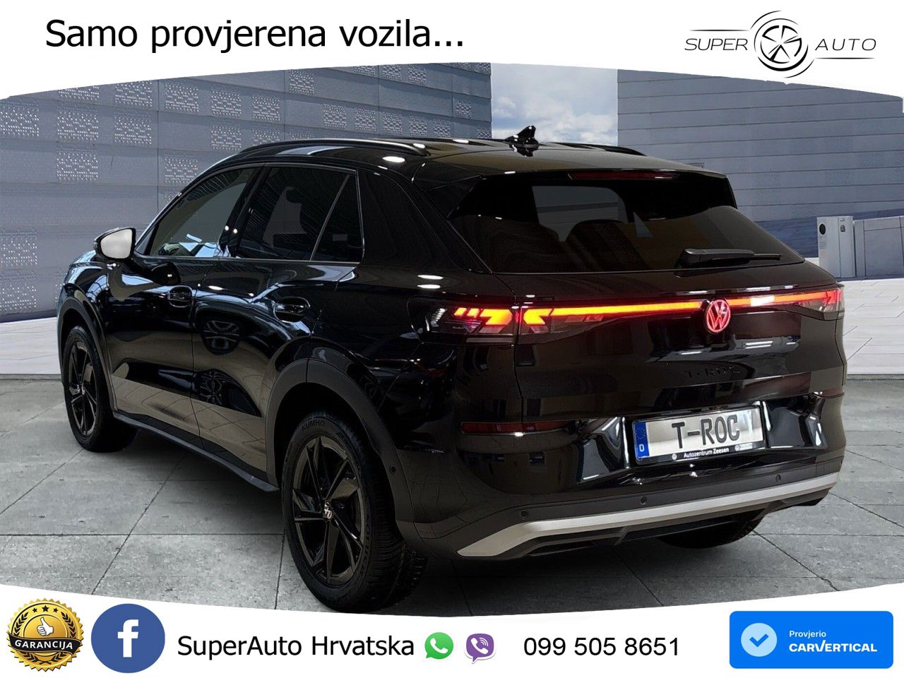 Volkswagen T-Roc 1.5 eTSI (150 KS)  DSG LED+GR SJED+ACC