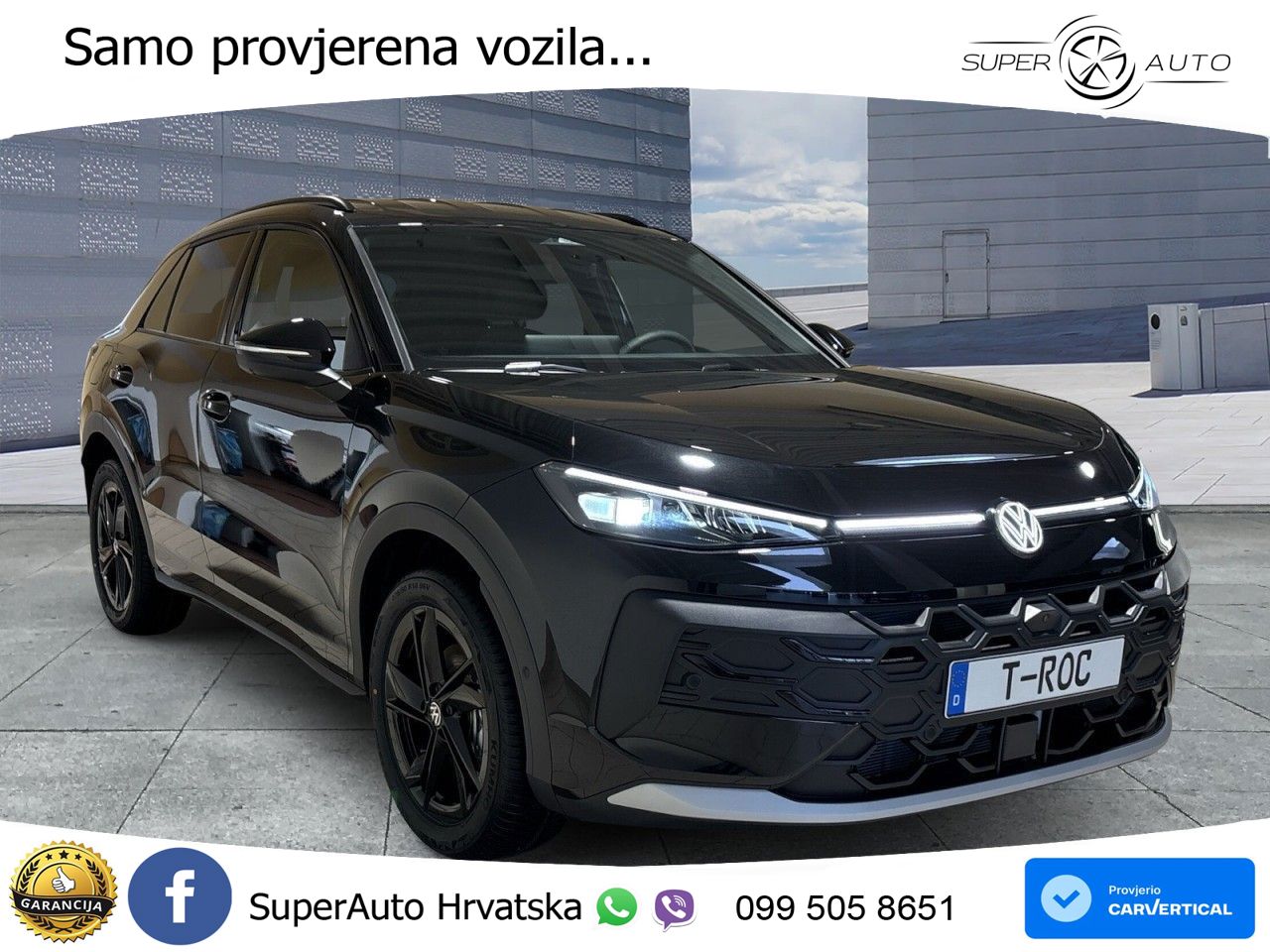 Volkswagen T-Roc 1.5 eTSI (150 KS)  DSG LED+GR SJED+ACC
