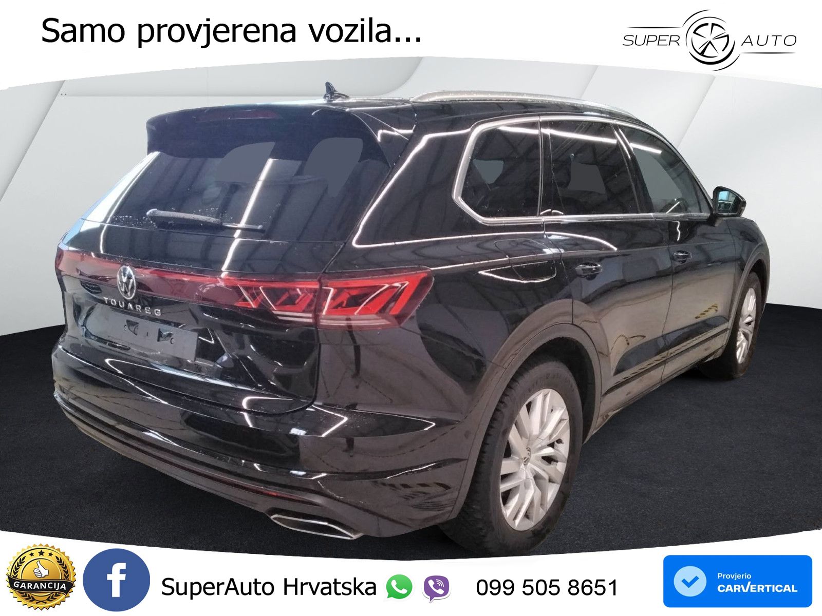 Volkswagen Touareg 3.0 V6 TDI (231 KS) 4MOTION Tiptronic ZRAČNI+ACC+GR SJED+KAM
